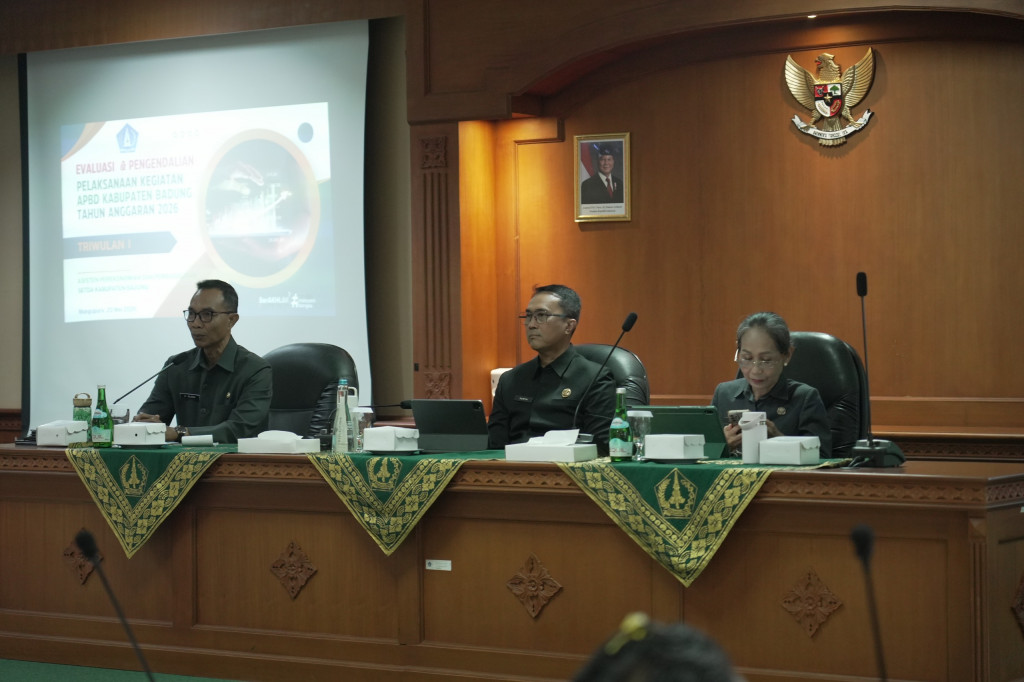 Pemkab Badung Evaluasi Progres PBJ, Realisasi Fisik dan Keuangan